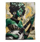 Musical Paintbrush Duvet Cover and Towel Set
